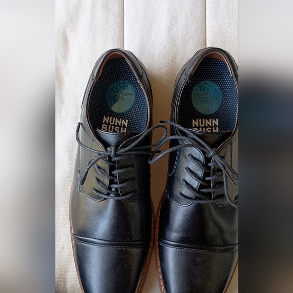 Nunn Bush Elegant Black Leather Men\'s Oxfords_11 main image 6